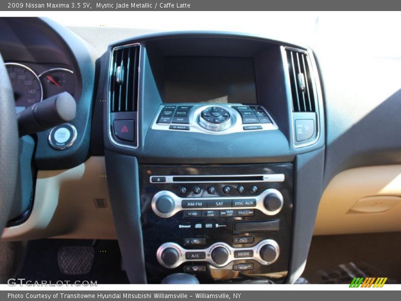 Mystic Jade Metallic / Caffe Latte 2009 Nissan Maxima 3.5 SV