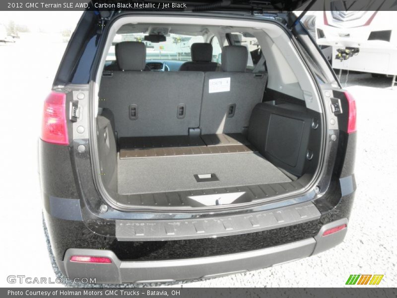 Carbon Black Metallic / Jet Black 2012 GMC Terrain SLE AWD