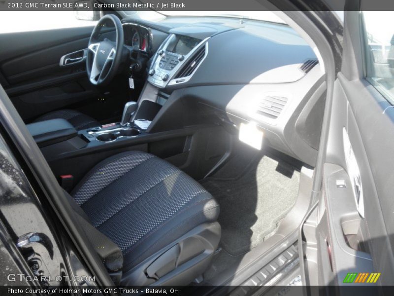 Carbon Black Metallic / Jet Black 2012 GMC Terrain SLE AWD
