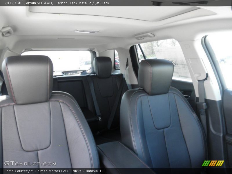 Carbon Black Metallic / Jet Black 2012 GMC Terrain SLT AWD