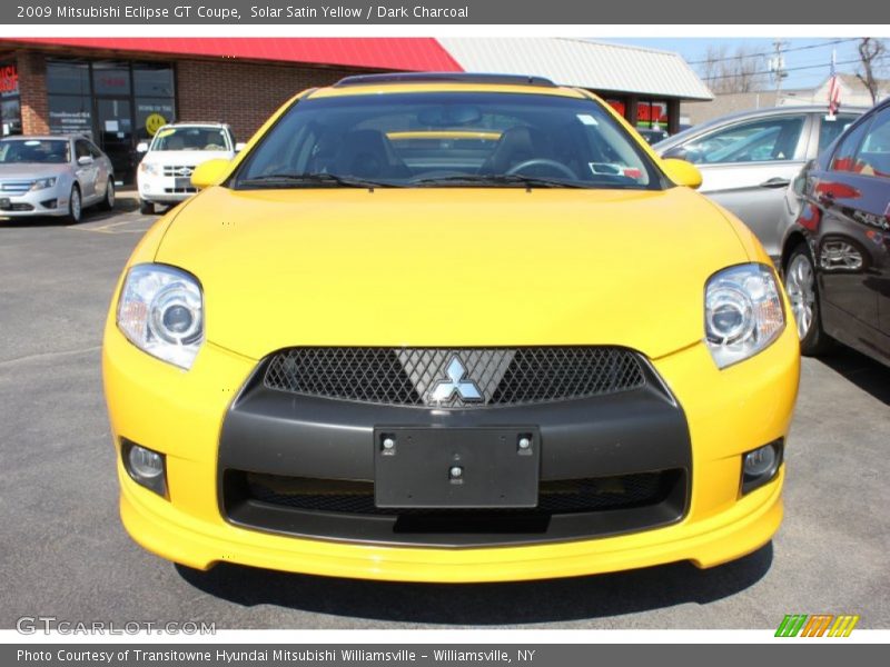 Solar Satin Yellow / Dark Charcoal 2009 Mitsubishi Eclipse GT Coupe