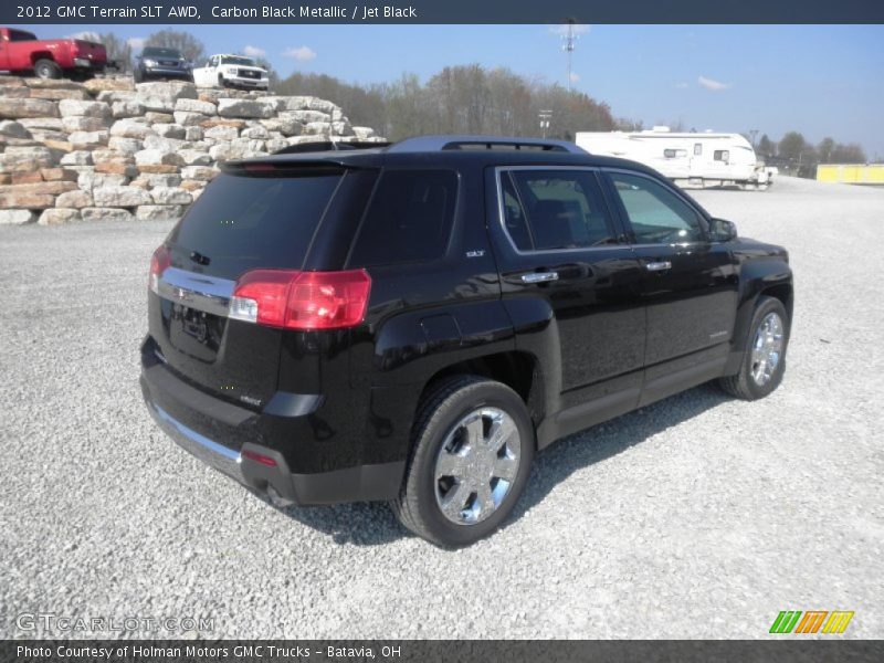 Carbon Black Metallic / Jet Black 2012 GMC Terrain SLT AWD