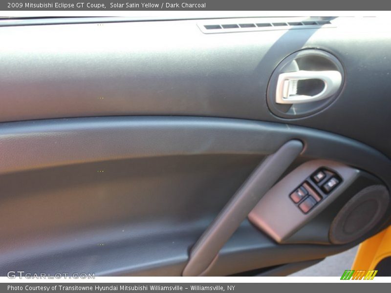 Solar Satin Yellow / Dark Charcoal 2009 Mitsubishi Eclipse GT Coupe