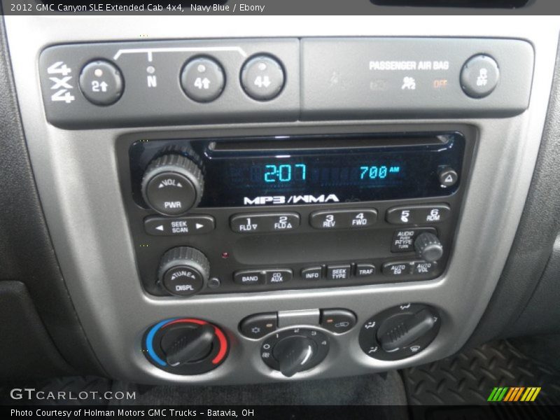 Navy Blue / Ebony 2012 GMC Canyon SLE Extended Cab 4x4