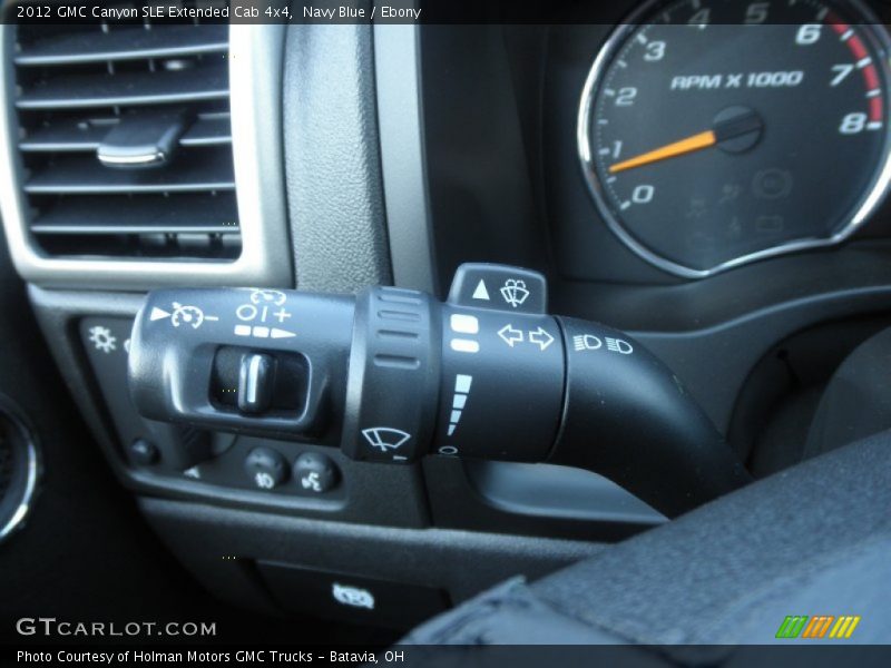 Navy Blue / Ebony 2012 GMC Canyon SLE Extended Cab 4x4