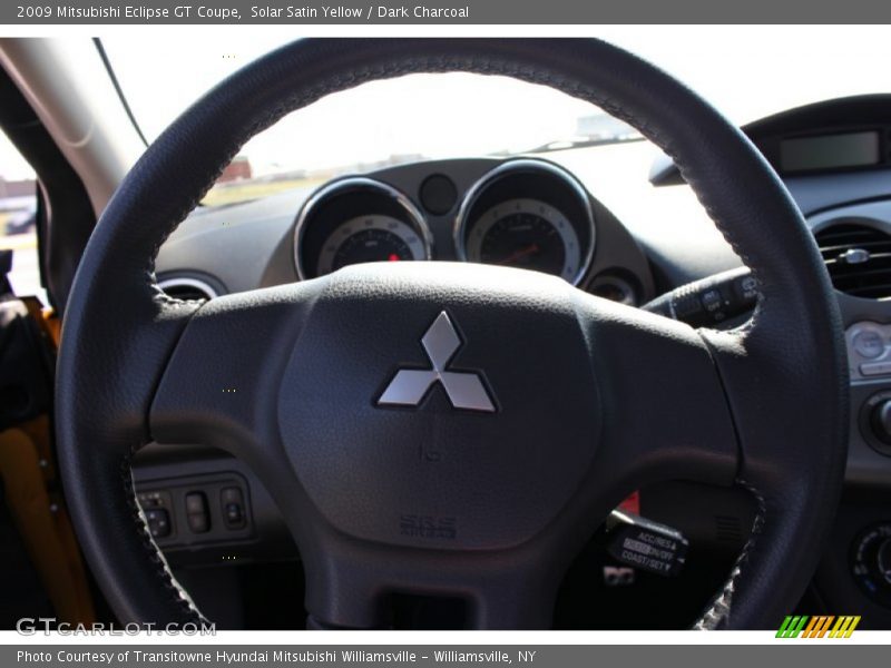 Solar Satin Yellow / Dark Charcoal 2009 Mitsubishi Eclipse GT Coupe