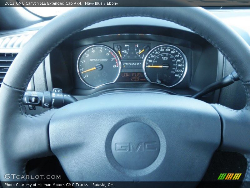 Navy Blue / Ebony 2012 GMC Canyon SLE Extended Cab 4x4