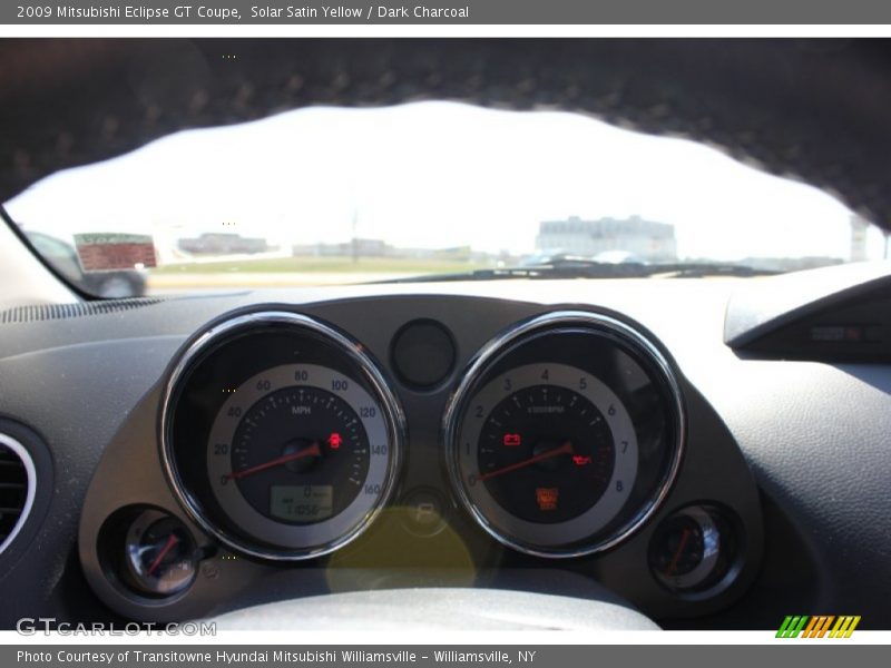 Solar Satin Yellow / Dark Charcoal 2009 Mitsubishi Eclipse GT Coupe