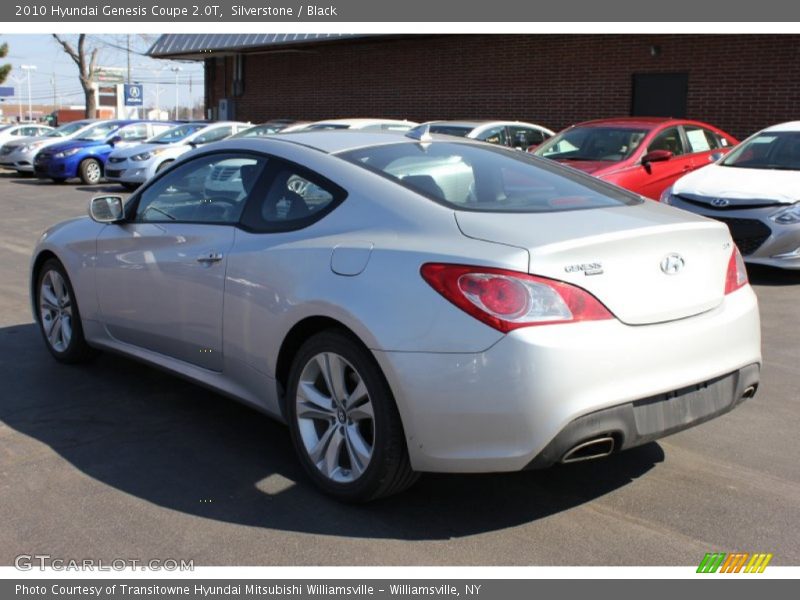 Silverstone / Black 2010 Hyundai Genesis Coupe 2.0T