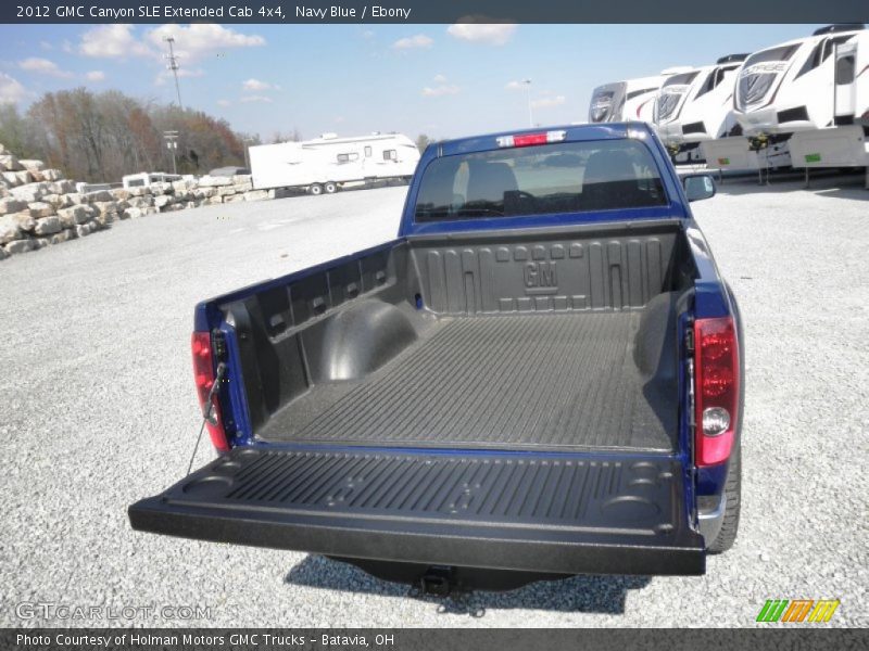 Navy Blue / Ebony 2012 GMC Canyon SLE Extended Cab 4x4