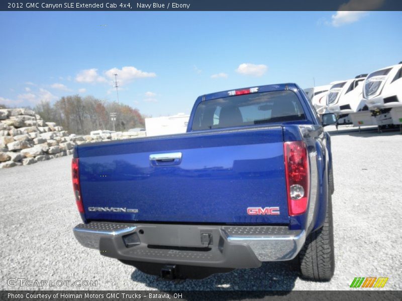 Navy Blue / Ebony 2012 GMC Canyon SLE Extended Cab 4x4