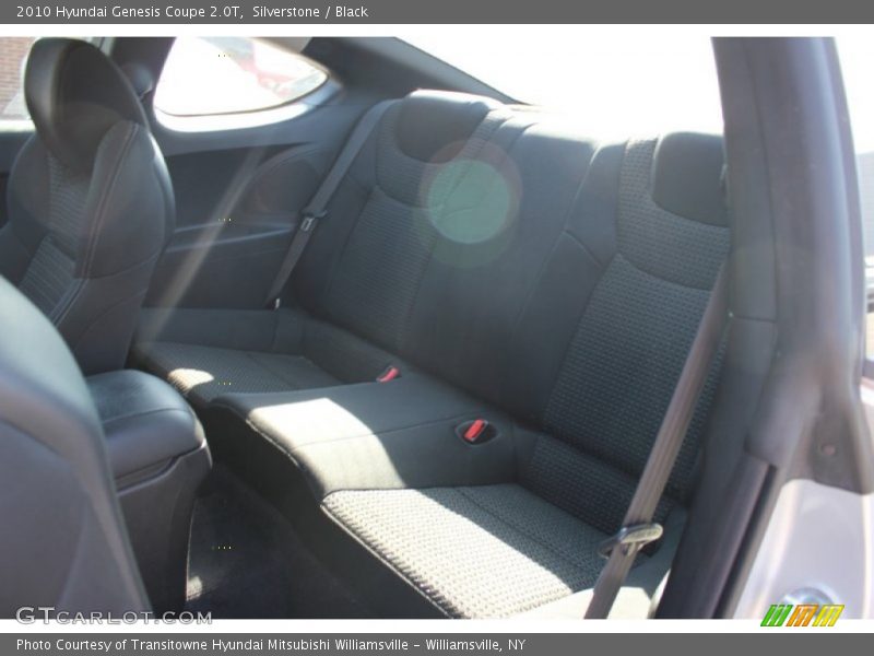 Silverstone / Black 2010 Hyundai Genesis Coupe 2.0T