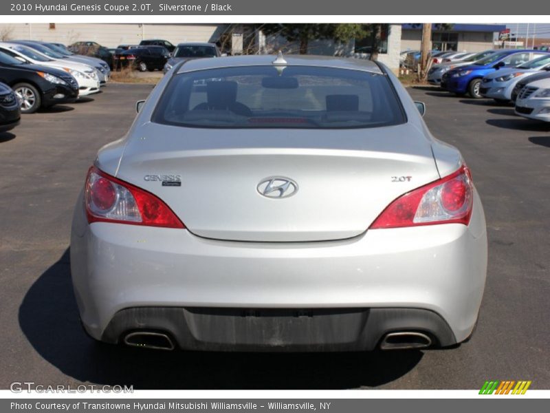 Silverstone / Black 2010 Hyundai Genesis Coupe 2.0T