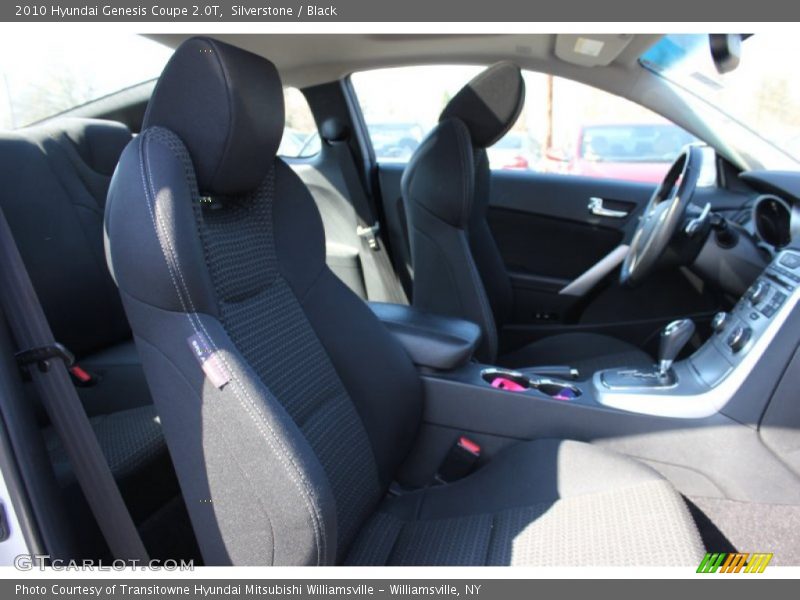 Silverstone / Black 2010 Hyundai Genesis Coupe 2.0T