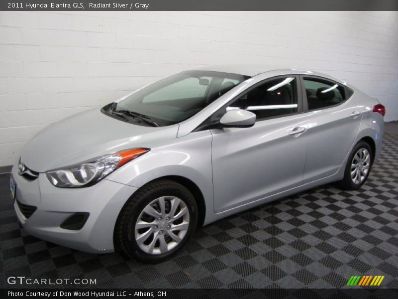 Radiant Silver / Gray 2011 Hyundai Elantra GLS