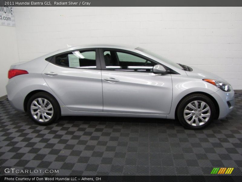 Radiant Silver / Gray 2011 Hyundai Elantra GLS