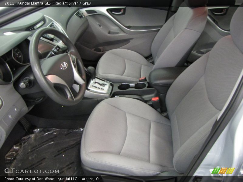 Radiant Silver / Gray 2011 Hyundai Elantra GLS