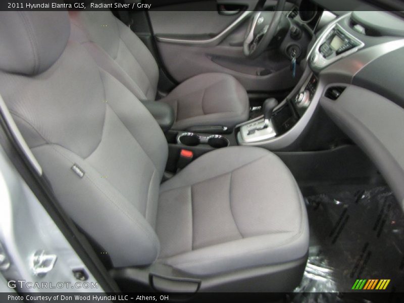 Radiant Silver / Gray 2011 Hyundai Elantra GLS
