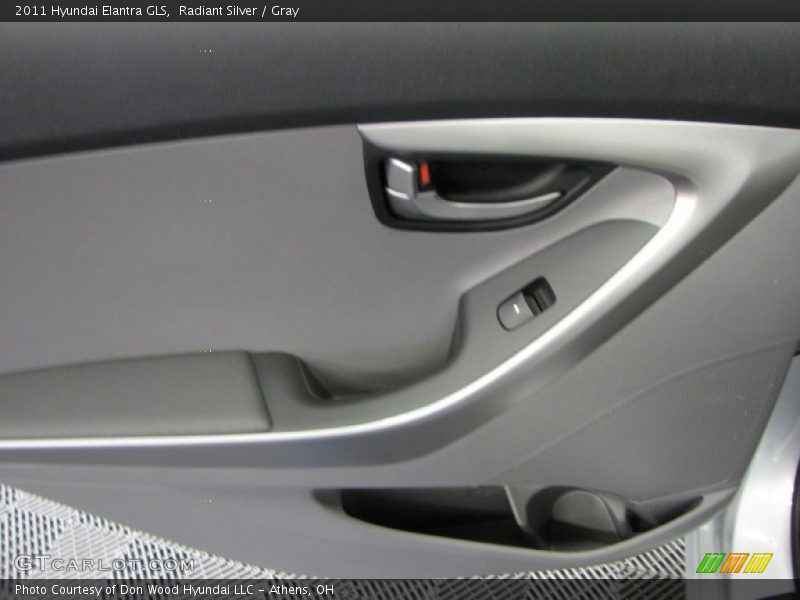 Radiant Silver / Gray 2011 Hyundai Elantra GLS