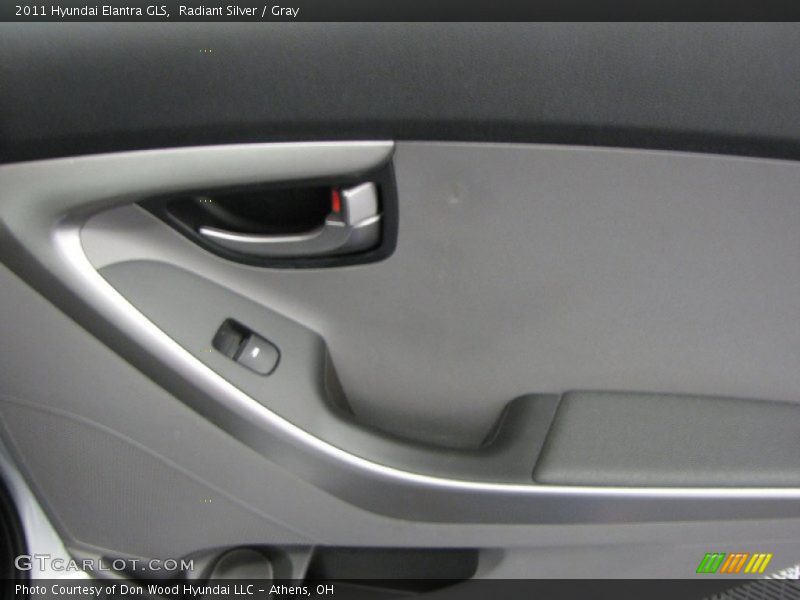 Radiant Silver / Gray 2011 Hyundai Elantra GLS