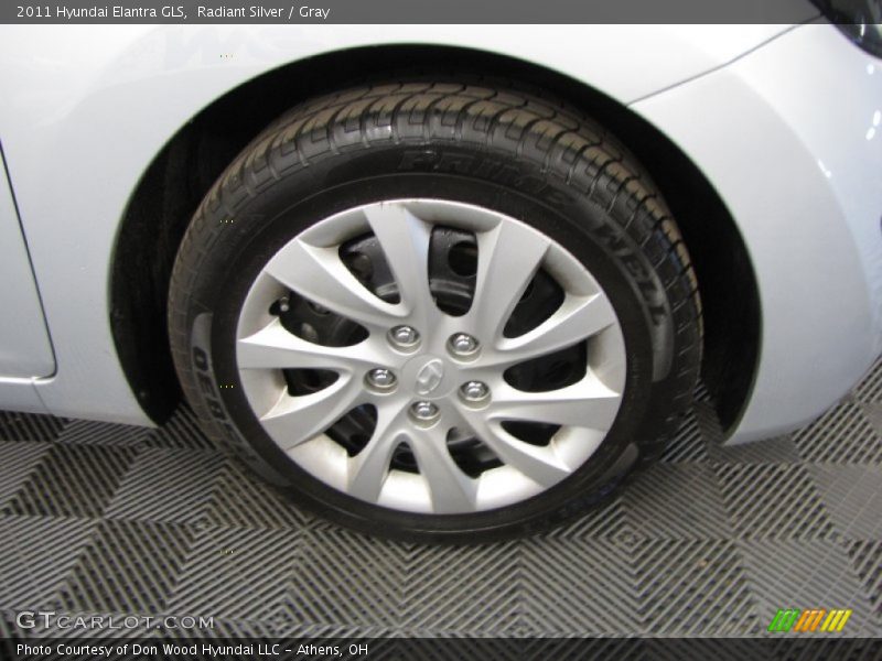 Radiant Silver / Gray 2011 Hyundai Elantra GLS