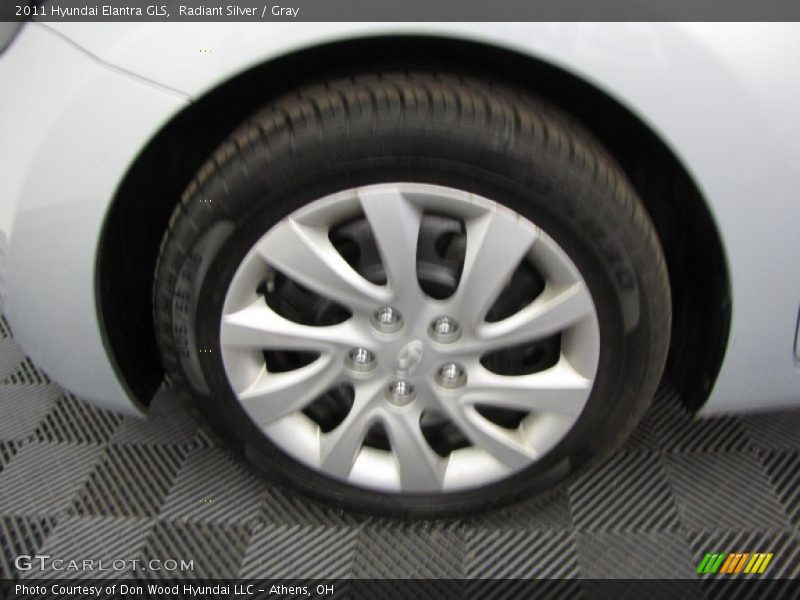 Radiant Silver / Gray 2011 Hyundai Elantra GLS