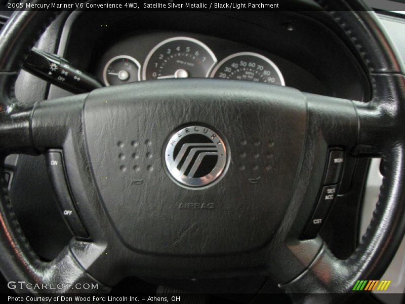 Satellite Silver Metallic / Black/Light Parchment 2005 Mercury Mariner V6 Convenience 4WD