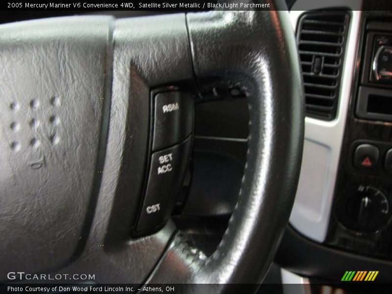 Satellite Silver Metallic / Black/Light Parchment 2005 Mercury Mariner V6 Convenience 4WD