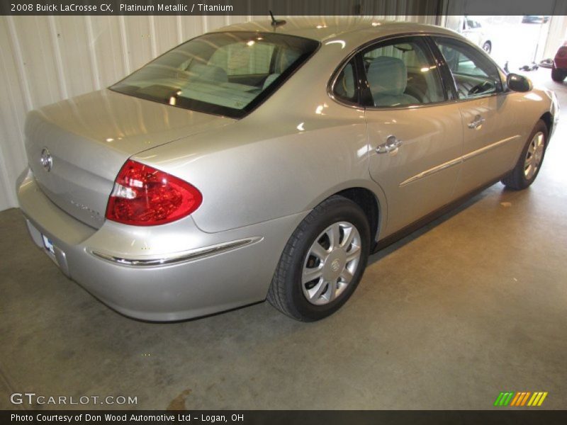 Platinum Metallic / Titanium 2008 Buick LaCrosse CX
