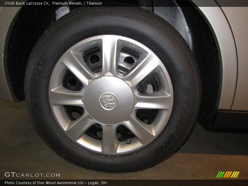 Platinum Metallic / Titanium 2008 Buick LaCrosse CX