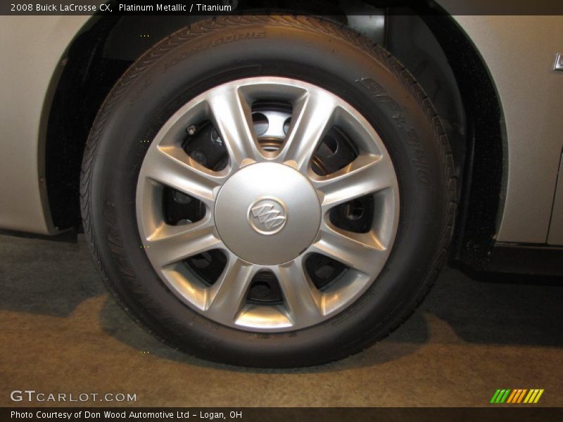 Platinum Metallic / Titanium 2008 Buick LaCrosse CX