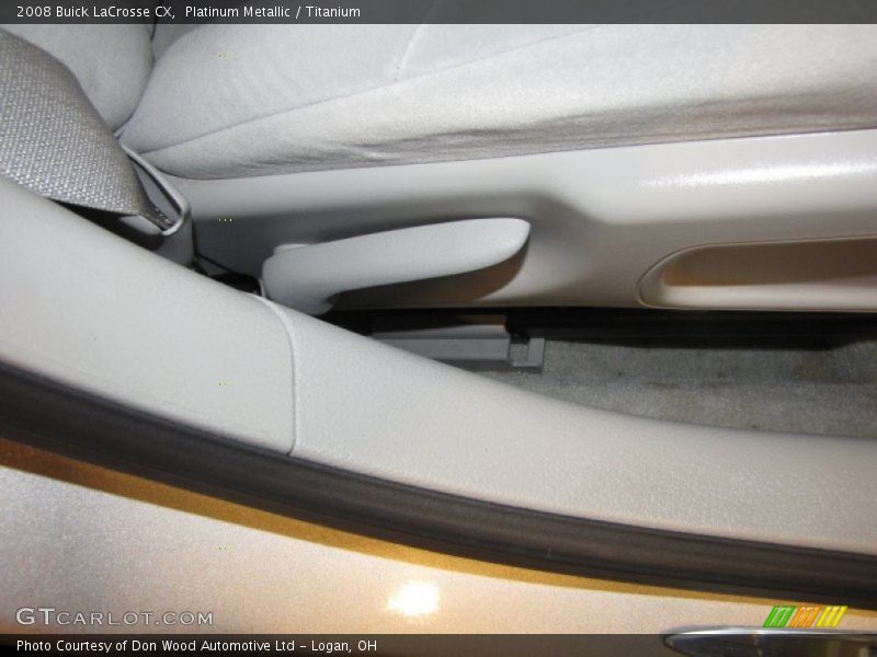 Platinum Metallic / Titanium 2008 Buick LaCrosse CX