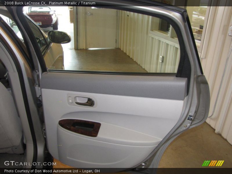 Platinum Metallic / Titanium 2008 Buick LaCrosse CX