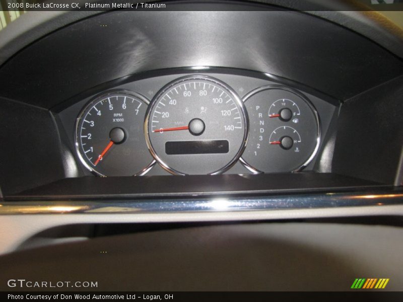 Platinum Metallic / Titanium 2008 Buick LaCrosse CX