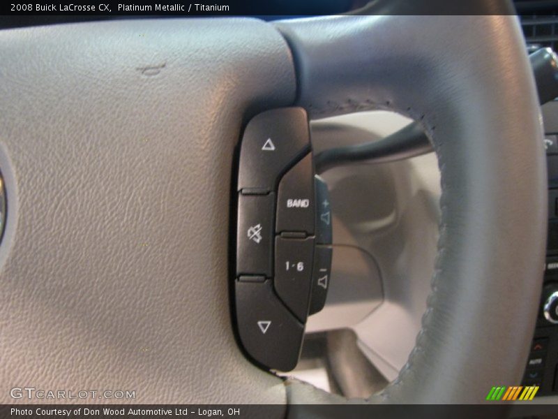 Platinum Metallic / Titanium 2008 Buick LaCrosse CX