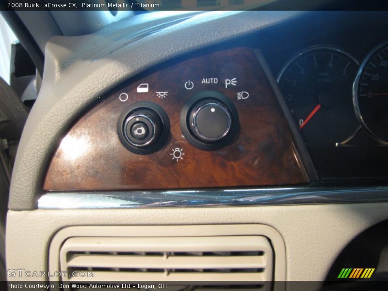 Platinum Metallic / Titanium 2008 Buick LaCrosse CX
