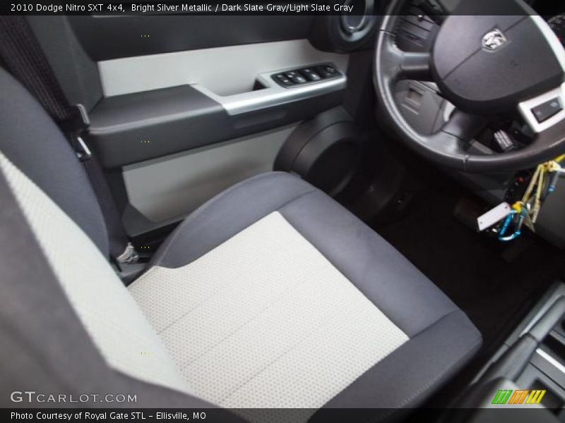 Bright Silver Metallic / Dark Slate Gray/Light Slate Gray 2010 Dodge Nitro SXT 4x4