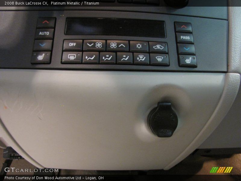 Platinum Metallic / Titanium 2008 Buick LaCrosse CX
