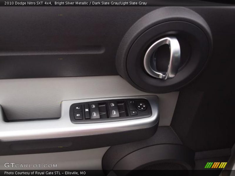 Bright Silver Metallic / Dark Slate Gray/Light Slate Gray 2010 Dodge Nitro SXT 4x4