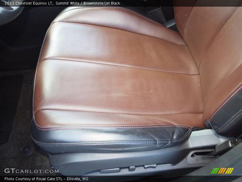 Summit White / Brownstone/Jet Black 2011 Chevrolet Equinox LT