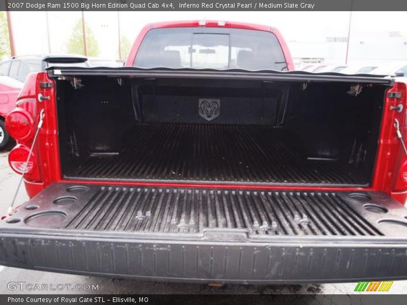 Inferno Red Crystal Pearl / Medium Slate Gray 2007 Dodge Ram 1500 Big Horn Edition Quad Cab 4x4