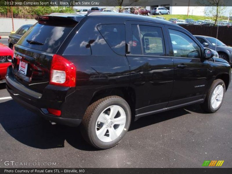 Black / Dark Slate Gray 2012 Jeep Compass Sport 4x4
