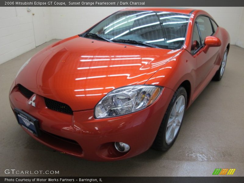 Sunset Orange Pearlescent / Dark Charcoal 2006 Mitsubishi Eclipse GT Coupe
