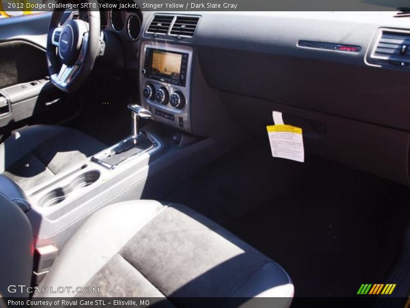 Stinger Yellow / Dark Slate Gray 2012 Dodge Challenger SRT8 Yellow Jacket