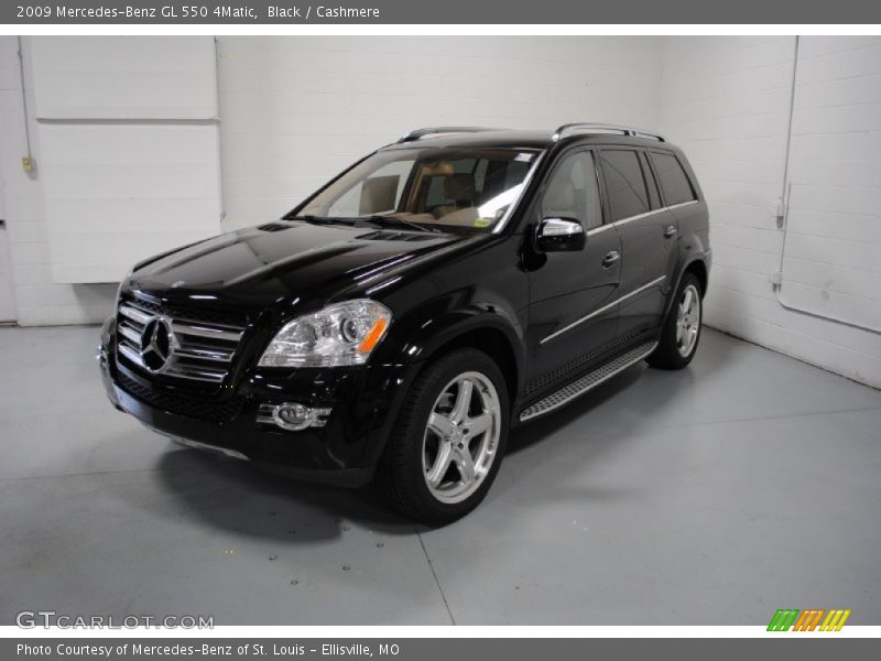 Black / Cashmere 2009 Mercedes-Benz GL 550 4Matic