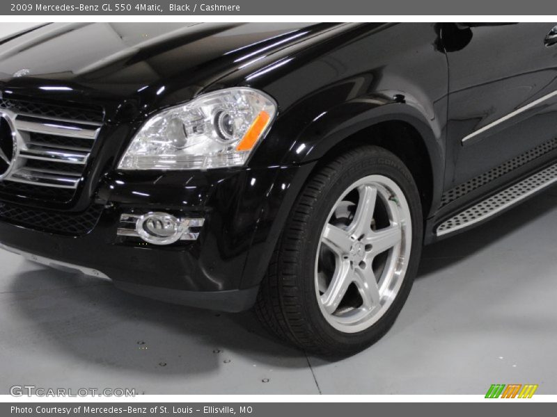 Black / Cashmere 2009 Mercedes-Benz GL 550 4Matic