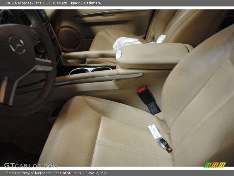 Black / Cashmere 2009 Mercedes-Benz GL 550 4Matic