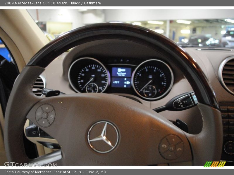Black / Cashmere 2009 Mercedes-Benz GL 550 4Matic