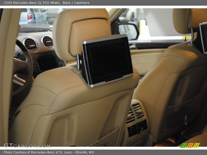 Black / Cashmere 2009 Mercedes-Benz GL 550 4Matic