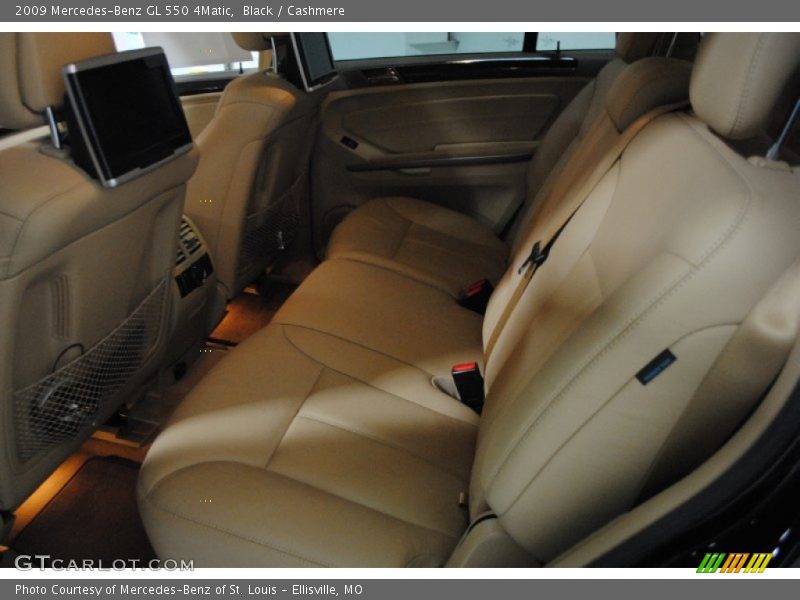 Black / Cashmere 2009 Mercedes-Benz GL 550 4Matic